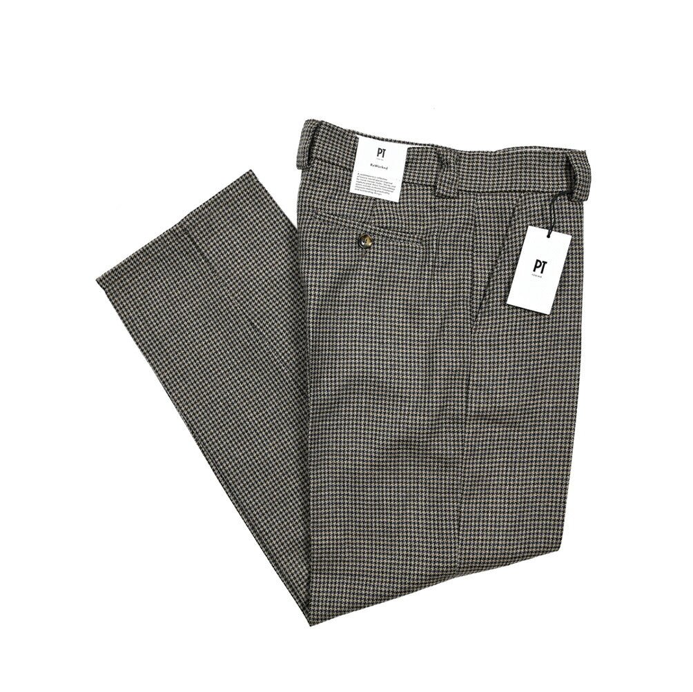 PT TORINO ReWorked THE DRUMMER SUPER100’s ヴァージンウール100% ノータックスラックス / PT01|GUARDAROBA MILANO OFFICIAL STORE