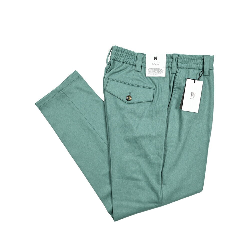 SALE|PT TORINO ReWorked THE REBEL ストレッチウール ノータックスラックス / PT01|410754 - 32|GUARDAROBA MILANO OFFICIAL STORE
