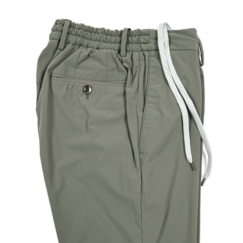 SALE|PT TORINO SLIM FIT スーパーストレッチナイロン ノータックスラックス / PT01 KINETIC FABRIC|410946 - 50|GUARDAROBA MILANO OFFICIAL STORE