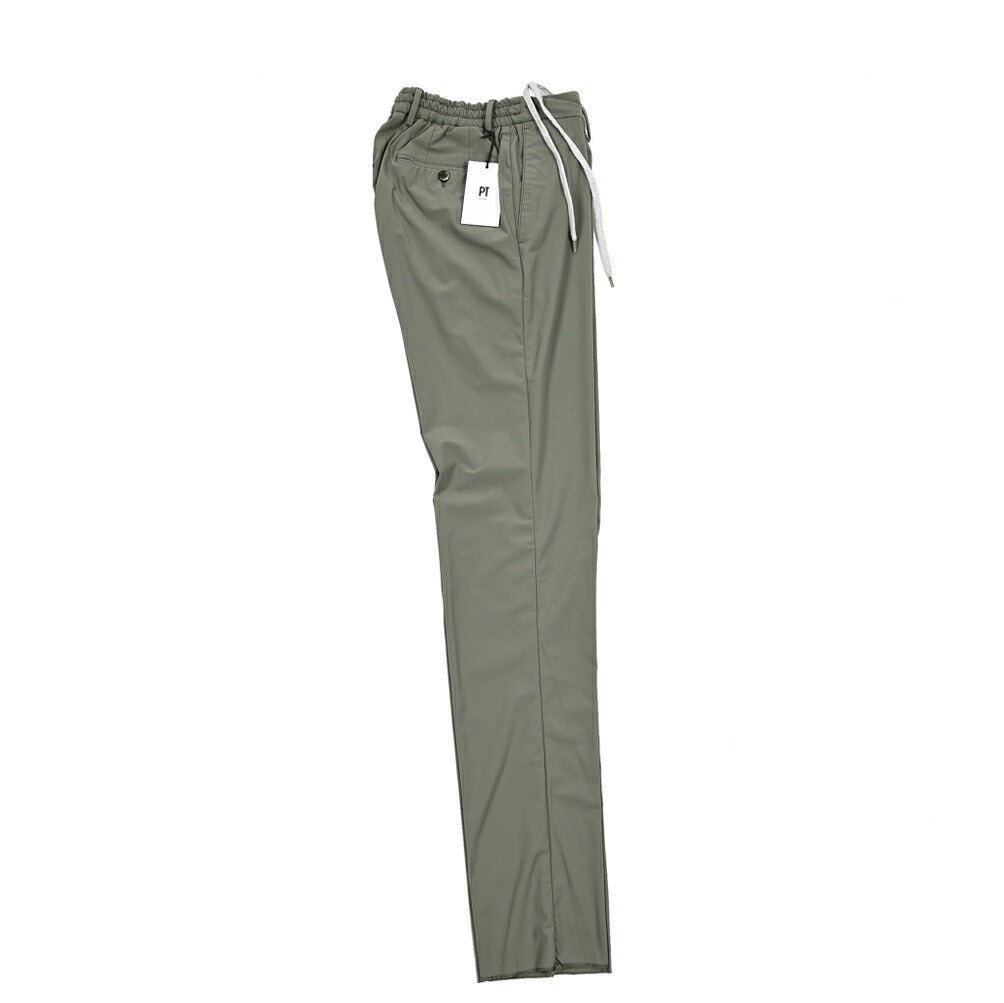 SALE|PT TORINO SLIM FIT スーパーストレッチナイロン ノータックスラックス / PT01 KINETIC FABRIC|410946 - 50|GUARDAROBA MILANO OFFICIAL STORE