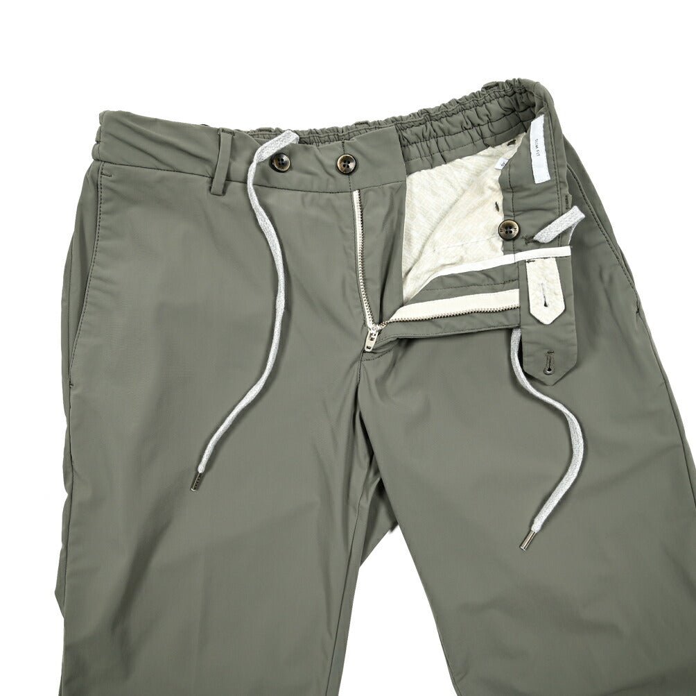 SALE|PT TORINO SLIM FIT スーパーストレッチナイロン ノータックスラックス / PT01 KINETIC FABRIC|410946 - 50|GUARDAROBA MILANO OFFICIAL STORE