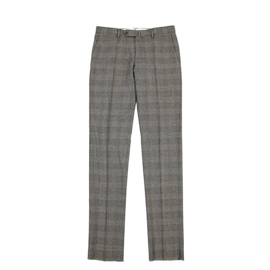 PT TORINO “SLIM FIT” SUPER 100's ヴァージンウール100% ノータックスラックス グレー 46 | GUARDAROBA MILANO OFFICIAL STORE
