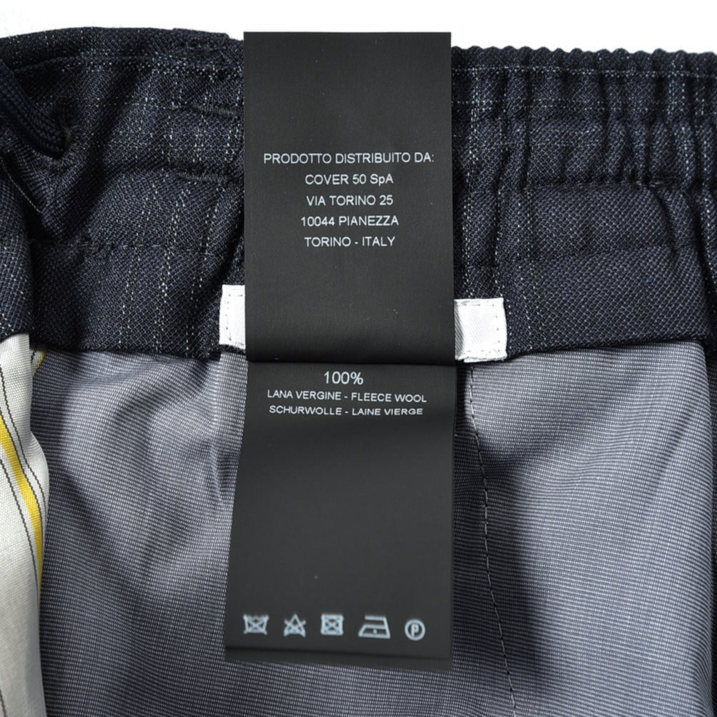 SALE|PT TORINO SMOOTH FIT ヴァージンウール100% ドローコード付きワンタックイージースラックス(SUPER 100'S) / PT01|366496 - B - 50|GUARDAROBA MILANO OFFICIAL STORE