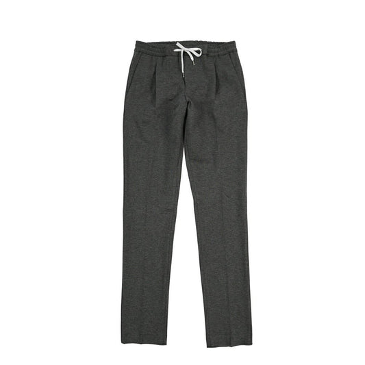 PT TORINO “SOFT FIT” ポンチジャージー ドローコード付きイージーパンツ グレー 44 | GUARDAROBA MILANO OFFICIAL STORE