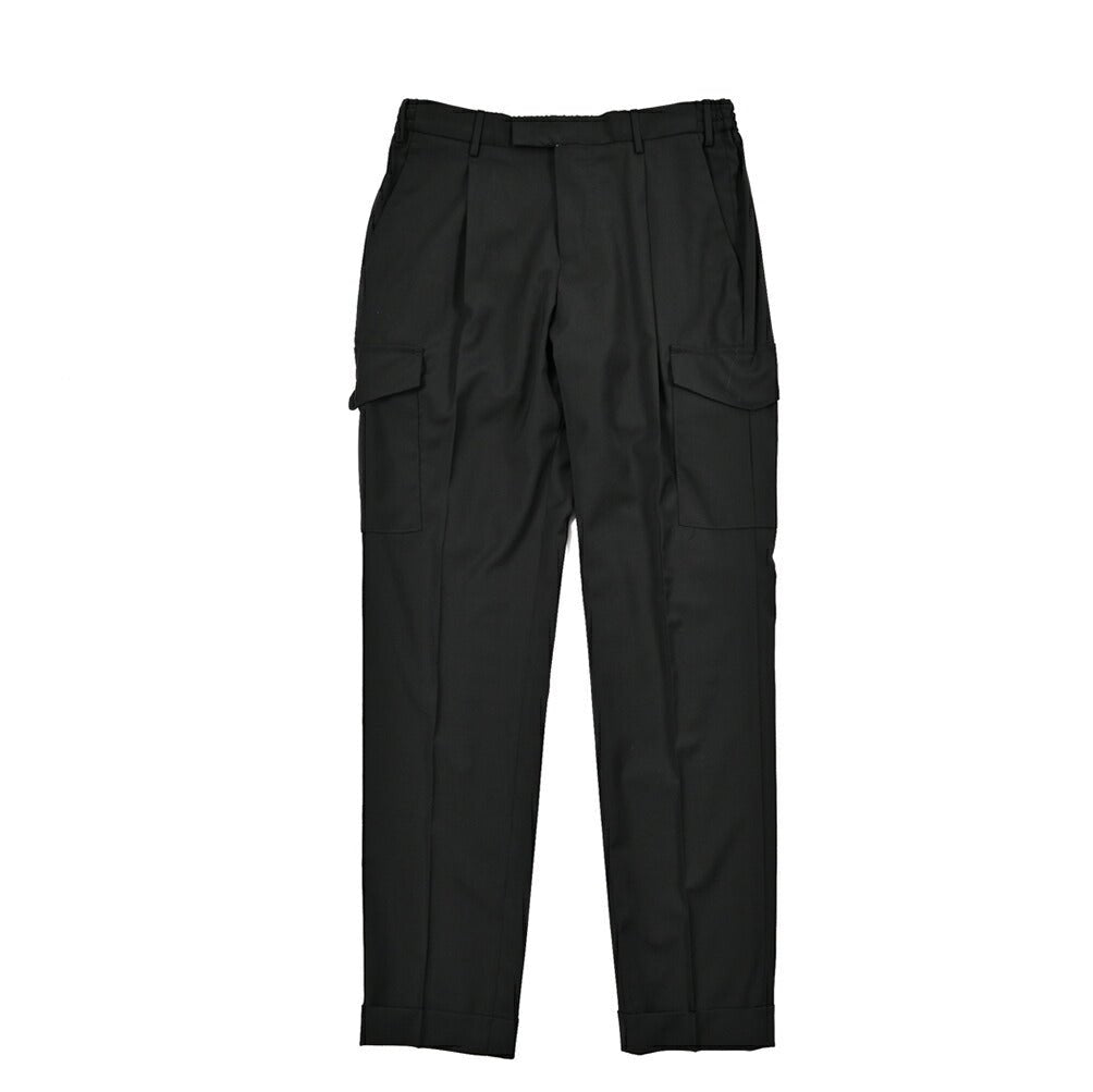 PT TORINO Travel "MASTER FIT" 高機能ストレッチウール イージーカーゴパンツ (TECHNO WASHABLE WOOL)|423842 - 46|GUARDAROBA MILANO OFFICIAL STORE