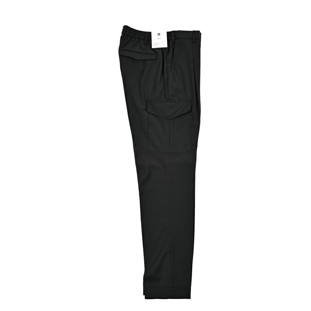 PT TORINO Travel "MASTER FIT" 高機能ストレッチウール イージーカーゴパンツ (TECHNO WASHABLE WOOL)|423842 - 46|GUARDAROBA MILANO OFFICIAL STORE