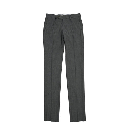 PT TORINO Travel “SUPERSLIM FIT” 高機能ストレッチウール ノータックスラックス / TECHNO WASHABLE WOOL グレー 44 | GUARDAROBA MILANO OFFICIAL STORE