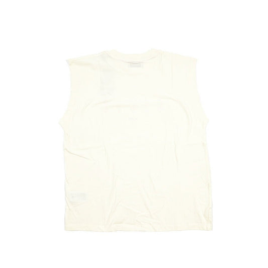 REPLAY コットン100% ノースリーブTシャツ / レディース オフホワイト S | GUARDAROBA MILANO OFFICIAL STORE