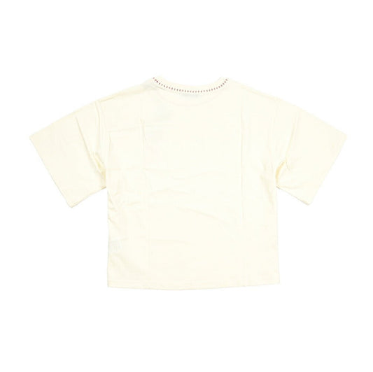 REPLAY コットン100% クロップド 半袖Tシャツ / レディース オフホワイト S | GUARDAROBA MILANO OFFICIAL STORE