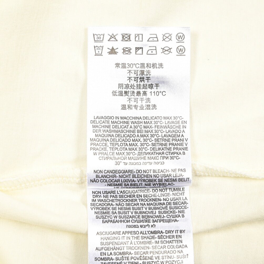 REPLAY オーガニックコットン100% ワイドシルエット半袖Tシャツ / レディース オフホワイト S | GUARDAROBA MILANO OFFICIAL STORE