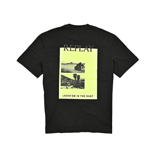 REPLAY コットン100% 半袖Tシャツ ブラック L | GUARDAROBA MILANO OFFICIAL STORE