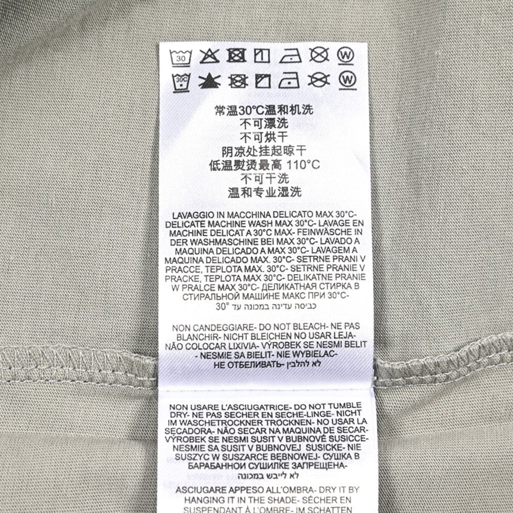 REPLAY コットン100% 半袖Tシャツ グレー M | GUARDAROBA MILANO OFFICIAL STORE