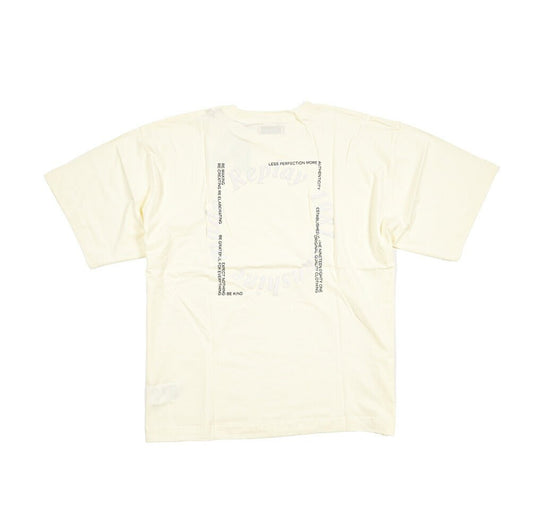 REPLAY オーガニックコットン100% 半袖ロゴ Tシャツ オフホワイト S | GUARDAROBA MILANO OFFICIAL STORE