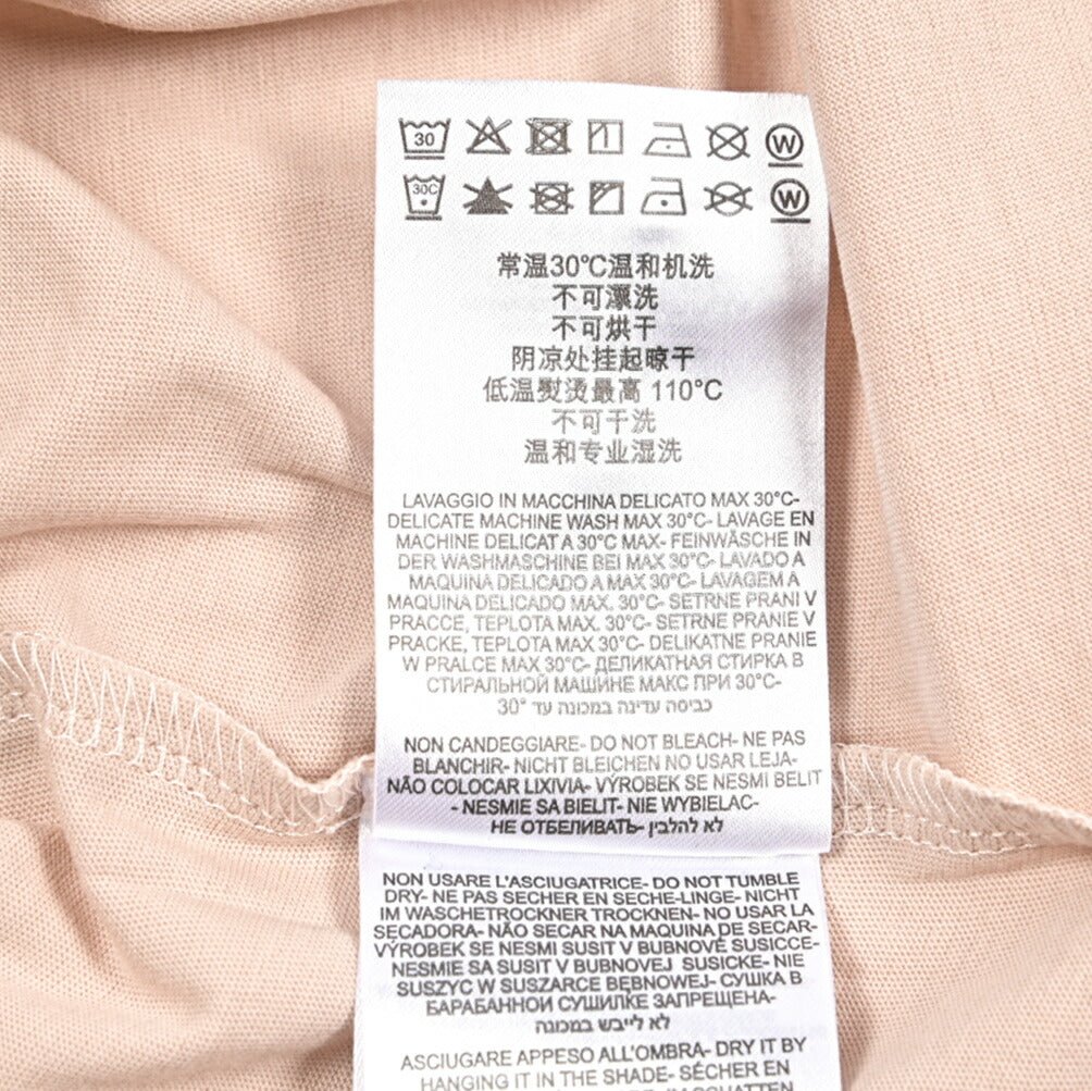 REPLAY コットン100% Vネック半袖Tシャツ ピンク S | GUARDAROBA MILANO OFFICIAL STORE
