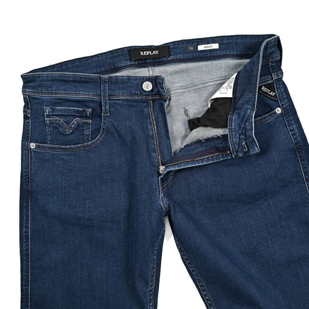 秋冬先行セール|REPLAY ANBASS ストレッチデニム スリムフィットジーンズ / M914|427121|GUARDAROBA MILANO OFFICIAL STORE
