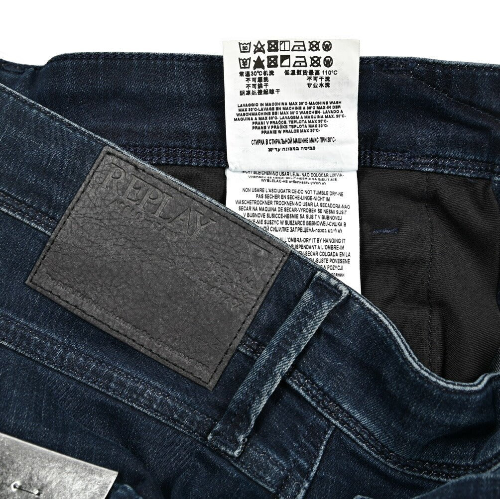 秋冬先行セール|REPLAY ANBASS ストレッチデニム スリムフィットジーンズ / M914|429388-W33-L32|GUARDAROBA MILANO OFFICIAL STORE