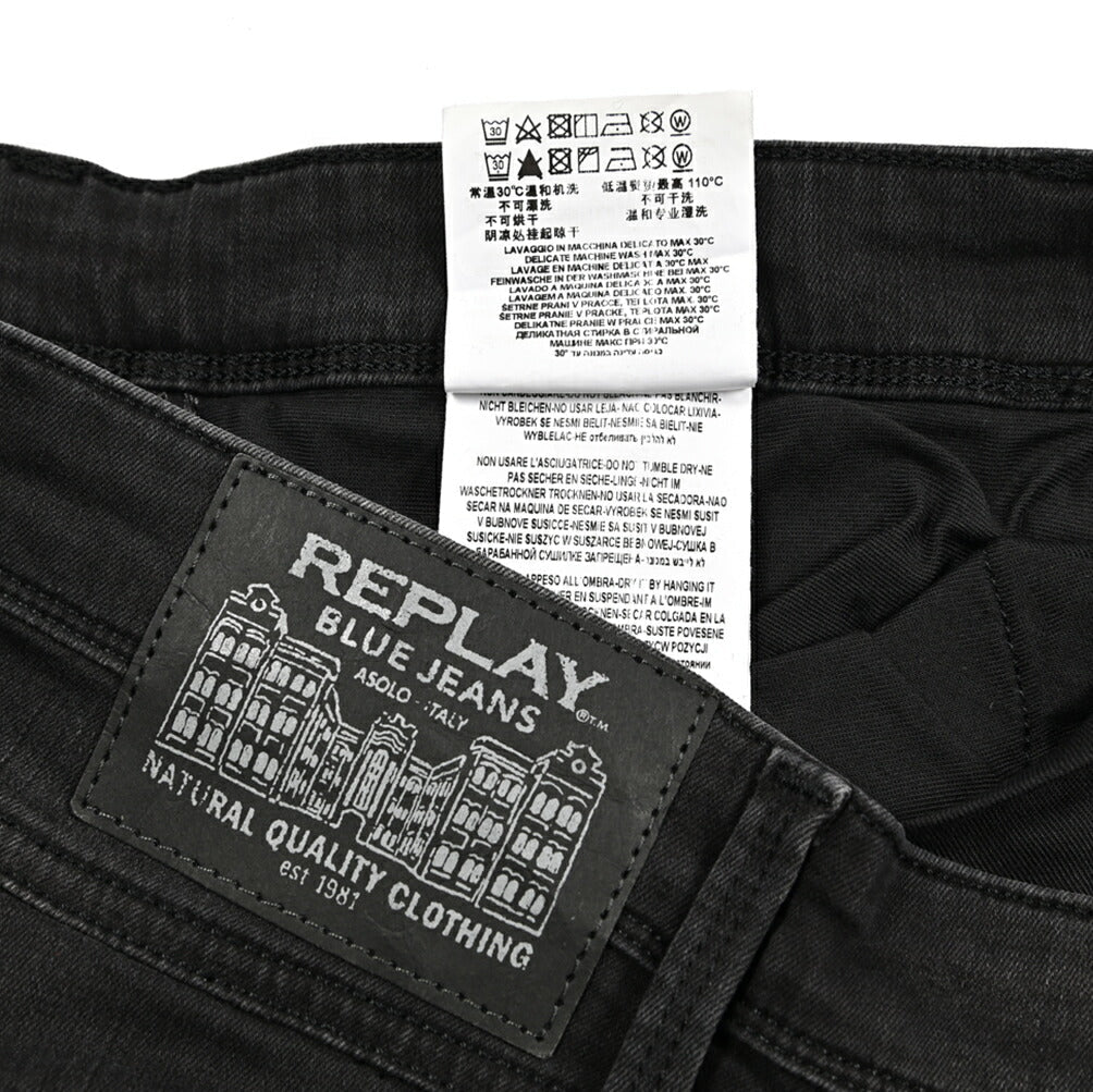 REPLAY ANBASS ストレッチデニム スリムフィットジーンズ / M914|429579|GUARDAROBA MILANO OFFICIAL STORE