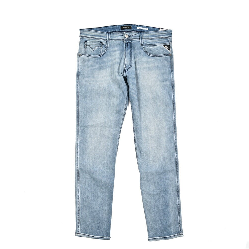 秋冬先行セール|REPLAY ANBASS ストレッチデニム スリムフィットジーンズ / M914Y|427222-W29-L32|GUARDAROBA MILANO OFFICIAL STORE