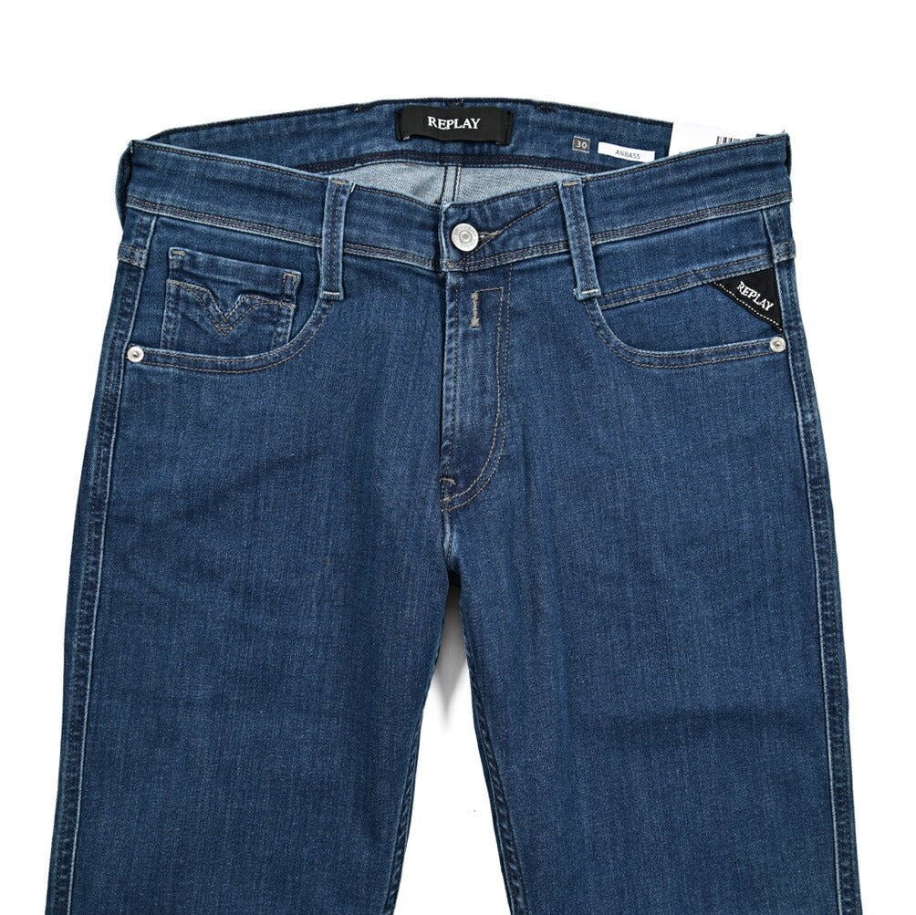 秋冬先行セール|REPLAY ANBASS ストレッチデニム スリムフィットジーンズ / M914Y|427228-W30-L30|GUARDAROBA MILANO OFFICIAL STORE