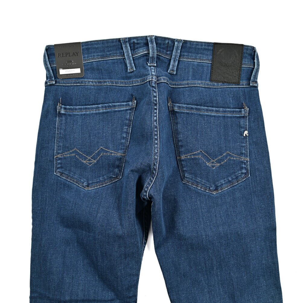 秋冬先行セール|REPLAY ANBASS ストレッチデニム スリムフィットジーンズ / M914Y|427228-W30-L30|GUARDAROBA MILANO OFFICIAL STORE