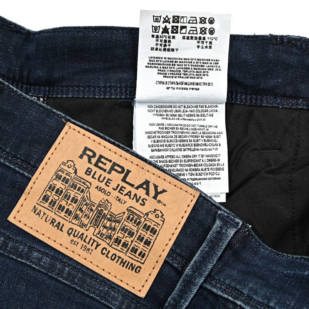 REPLAY ANBASS ストレッチデニム スリムフィットジーンズ / M914Y|429574|GUARDAROBA MILANO OFFICIAL STORE