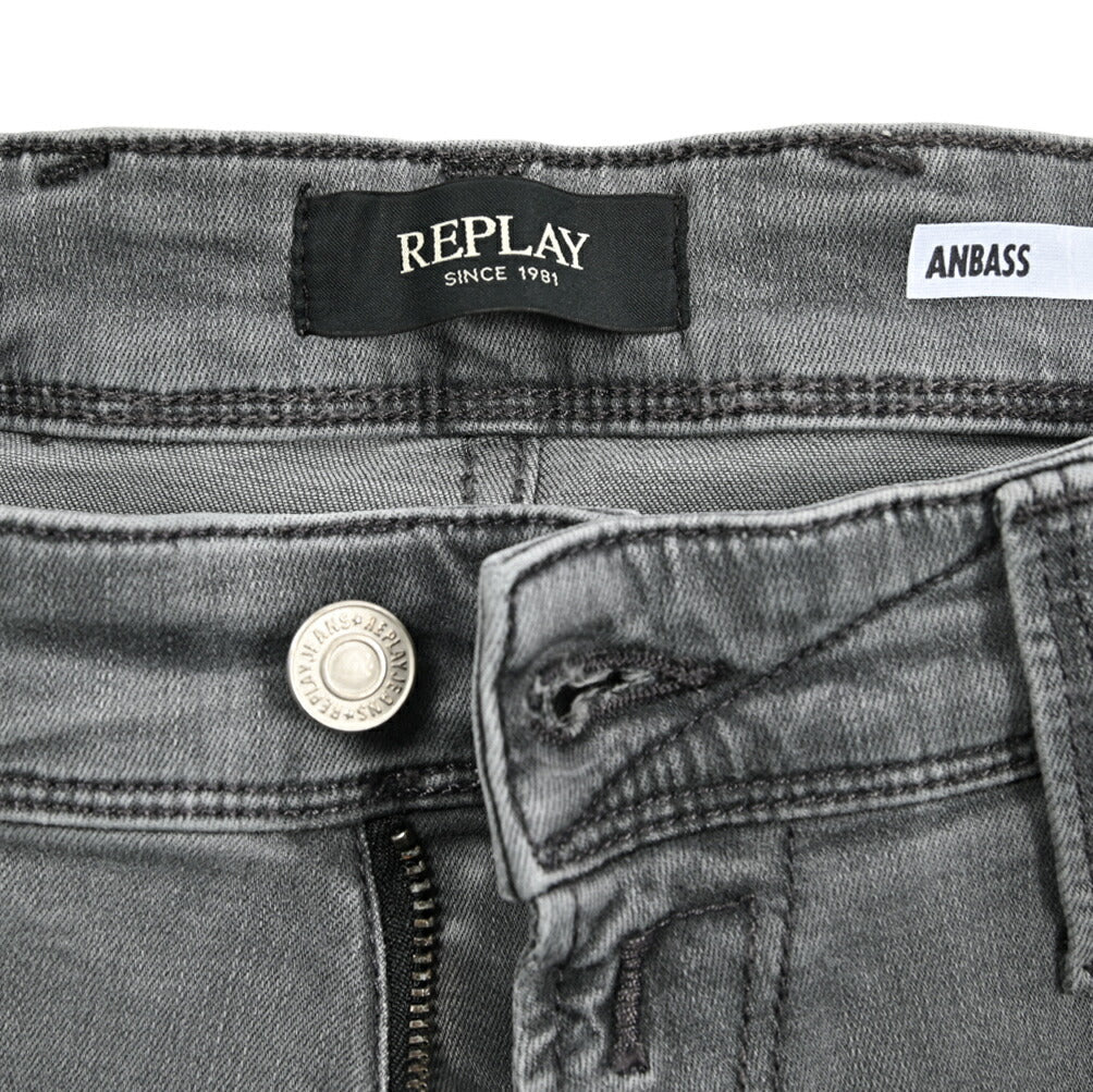 秋冬先行セール|REPLAY ANBASS ストレッチデニム スリムフィットジーンズ / MA914|427586-W30-L30|GUARDAROBA MILANO OFFICIAL STORE