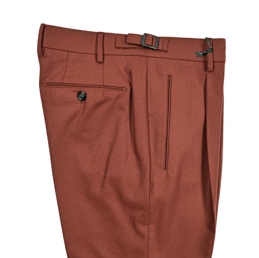SALE|BERWICH RETRO ウールフランネル ワンタックスラックス|413026 - 46|GUARDAROBA MILANO OFFICIAL STORE