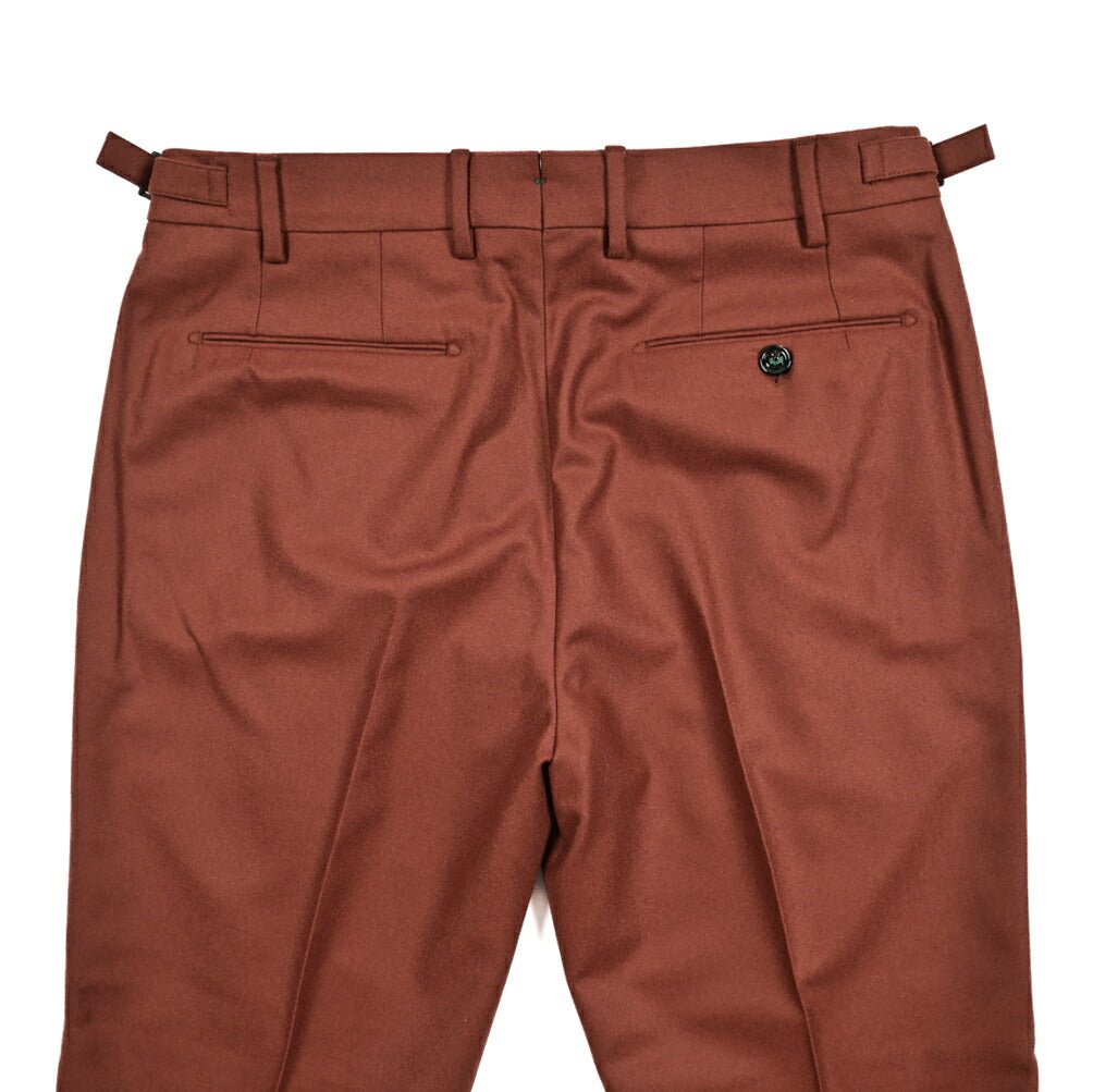 SALE|BERWICH RETRO ウールフランネル ワンタックスラックス|413026 - 46|GUARDAROBA MILANO OFFICIAL STORE