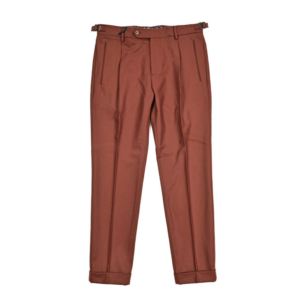 SALE|BERWICH RETRO ウールフランネル ワンタックスラックス|413026 - 46|GUARDAROBA MILANO OFFICIAL STORE