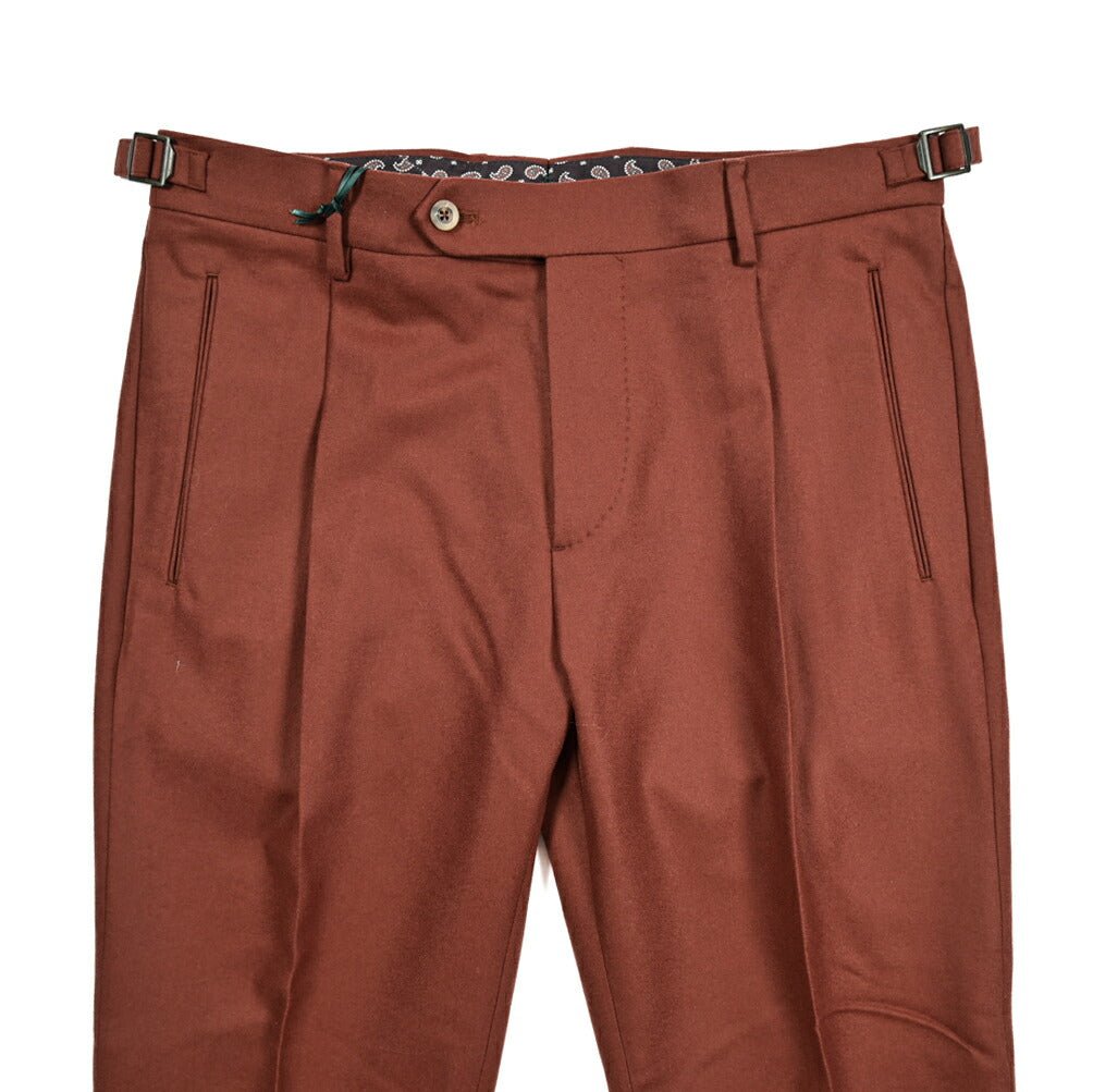 SALE|BERWICH RETRO ウールフランネル ワンタックスラックス|413026 - 46|GUARDAROBA MILANO OFFICIAL STORE