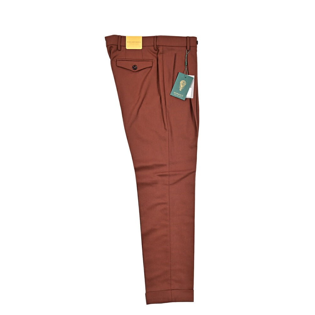 SALE|BERWICH RETRO ウールフランネル ワンタックスラックス|413310 - 46|GUARDAROBA MILANO OFFICIAL STORE