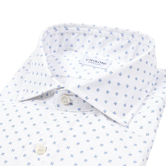 SALE|25 - 26AW CRINONI コットン100% 小紋柄シャツ / REGULAR FIT|426745-38|GUARDAROBA MILANO OFFICIAL STORE