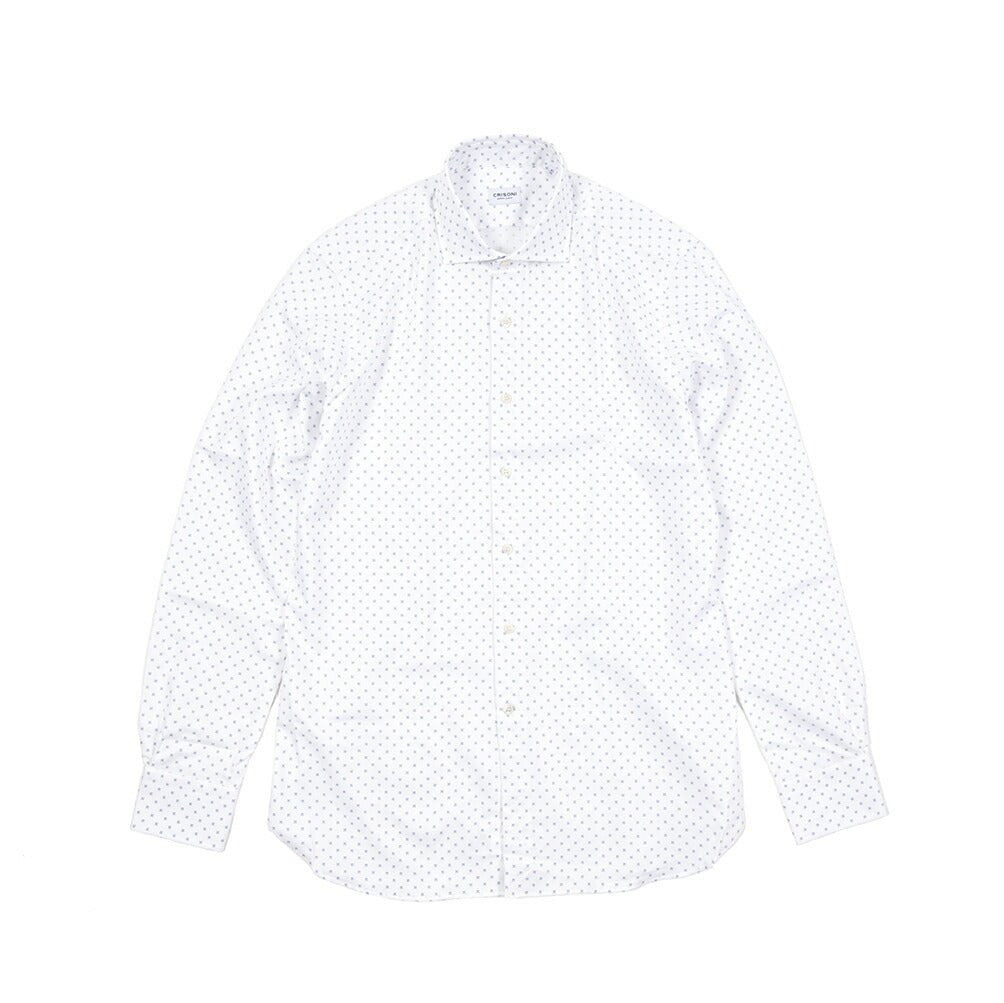 SALE|25 - 26AW CRINONI コットン100% 小紋柄シャツ / REGULAR FIT|426745-38|GUARDAROBA MILANO OFFICIAL STORE