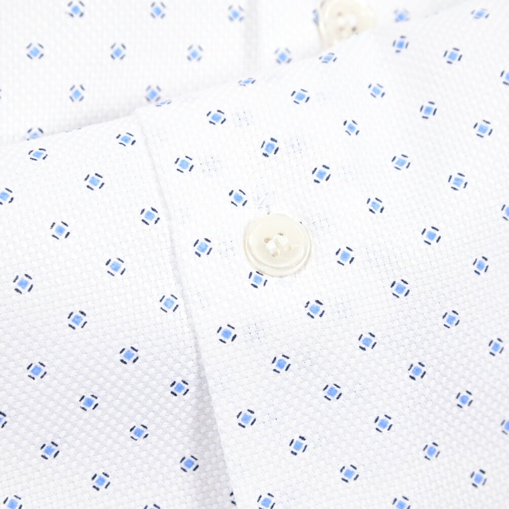 SALE|25 - 26AW CRINONI コットン100% 小紋柄シャツ / REGULAR FIT|426745-38|GUARDAROBA MILANO OFFICIAL STORE