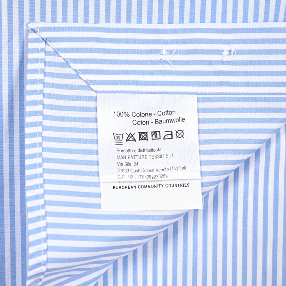 SALE|25 - 26AW ORIAN コットン100% ホリゾンタルカラーストライプシャツ / EXTRA SLIM FIT|426681 - 38|GUARDAROBA MILANO OFFICIAL STORE