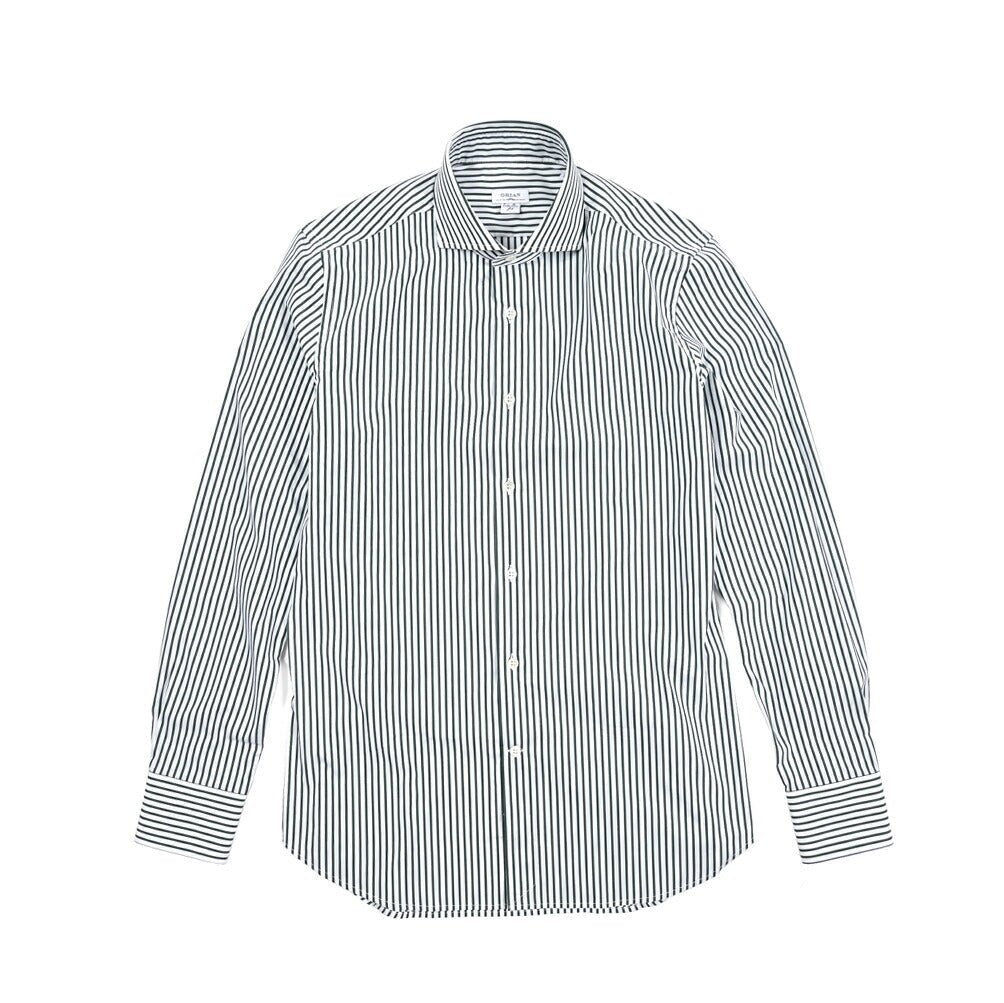 SALE|25 - 26AW ORIAN ストレッチコットン ストライプシャツ / EXTRA SLIM FIT|426692-38|GUARDAROBA MILANO OFFICIAL STORE