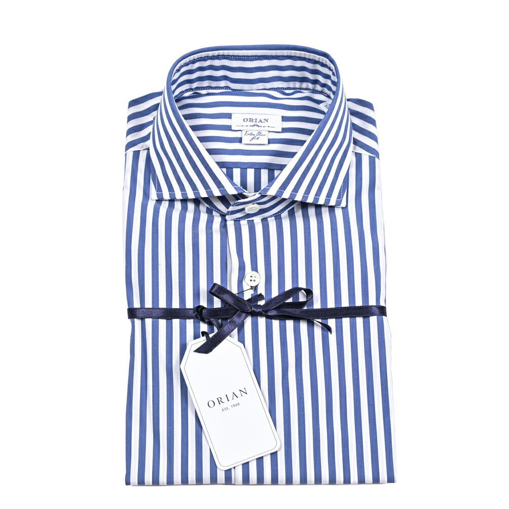 SALE|25 - 26AW ORIAN ストレッチコットン ストライプシャツ / EXTRA SLIM FIT|426704-38|GUARDAROBA MILANO OFFICIAL STORE