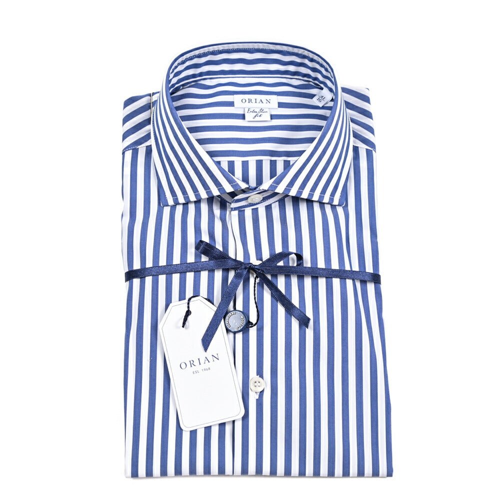 SALE|25 - 26AW ORIAN ストレッチコットン ストライプシャツ / EXTRA SLIM FIT|426708-39|GUARDAROBA MILANO OFFICIAL STORE