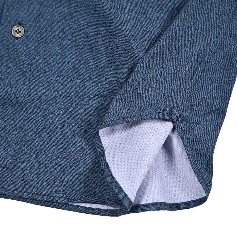 SALE|25 - 26AW ORIAN Functional Garment ストレッチナイロン ホリゾンタルカラーシャツ|426899 - 38|GUARDAROBA MILANO OFFICIAL STORE