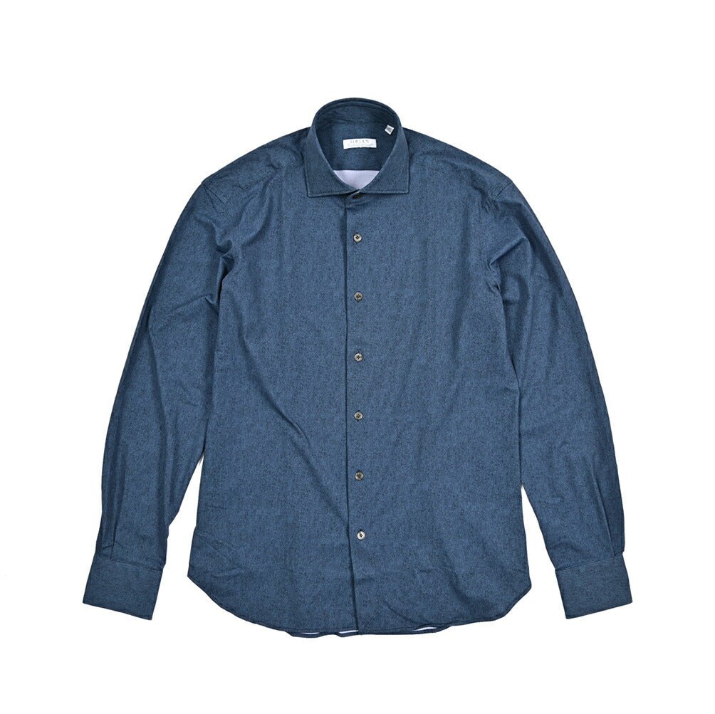 SALE|25 - 26AW ORIAN Functional Garment ストレッチナイロン ホリゾンタルカラーシャツ|426899 - 38|GUARDAROBA MILANO OFFICIAL STORE