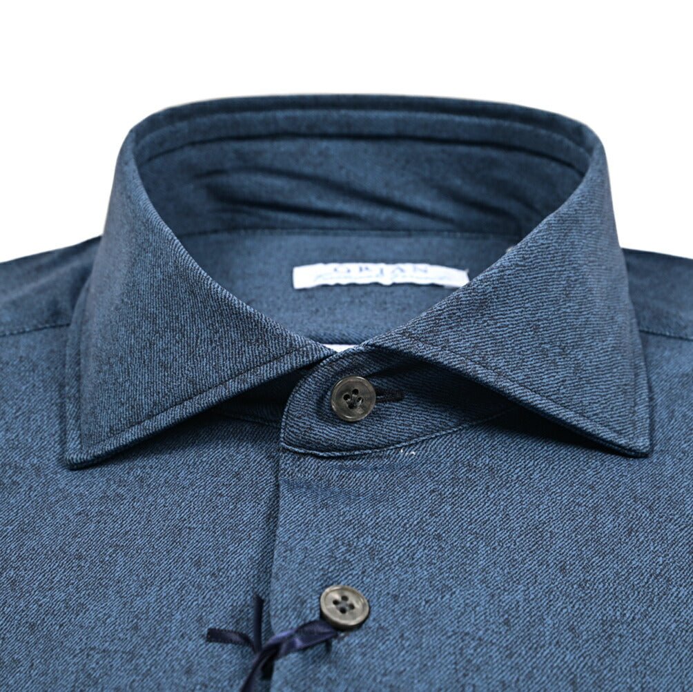 SALE|25 - 26AW ORIAN Functional Garment ストレッチナイロン ホリゾンタルカラーシャツ|426899 - 38|GUARDAROBA MILANO OFFICIAL STORE