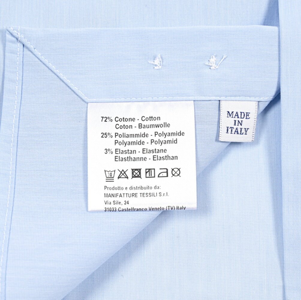 SALE|25 - 26AW ORIAN ストレッチコットン ホリゾンタルカラーシャツ / SLIM FIT|426782-38|GUARDAROBA MILANO OFFICIAL STORE