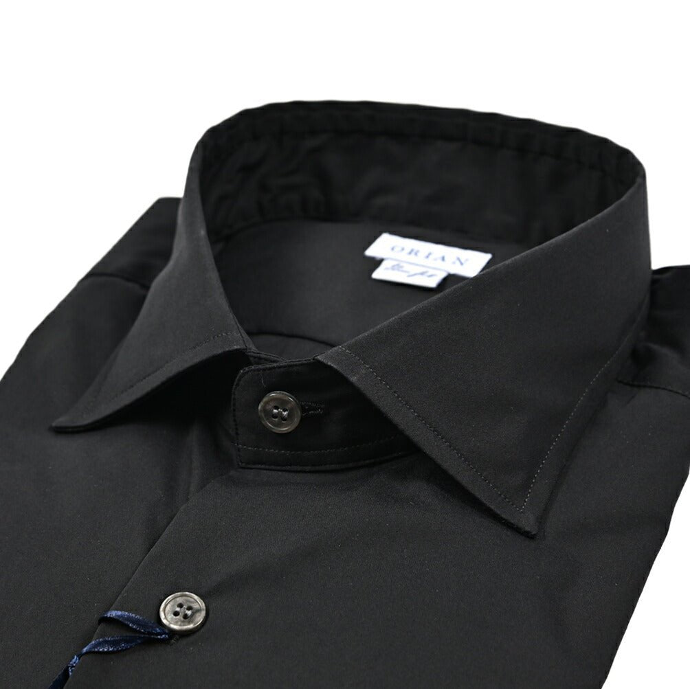 SALE|25 - 26AW ORIAN ストレッチコットン ホリゾンタルカラーシャツ / SLIM FIT|426803-38|GUARDAROBA MILANO OFFICIAL STORE