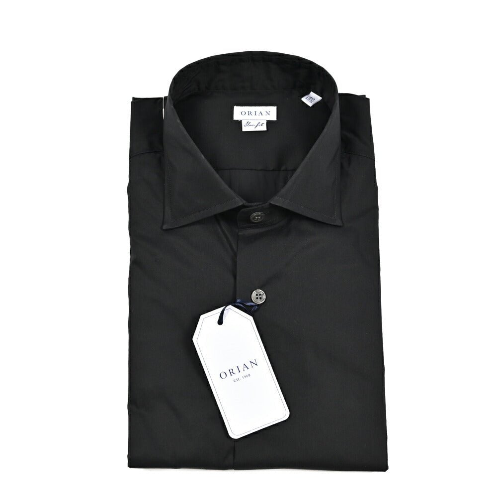 SALE|25 - 26AW ORIAN ストレッチコットン ホリゾンタルカラーシャツ / SLIM FIT|426803-38|GUARDAROBA MILANO OFFICIAL STORE