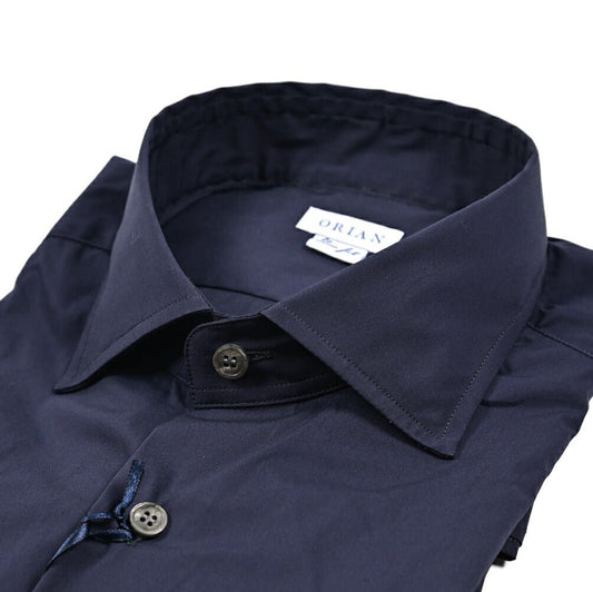 SALE|25 - 26AW ORIAN ストレッチコットン ホリゾンタルカラーシャツ / SLIM FIT|426823 - 38|GUARDAROBA MILANO OFFICIAL STORE