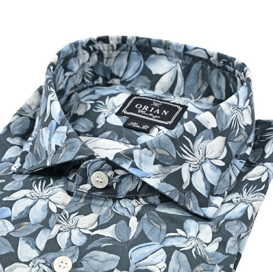 SALE|25 - 26AW ORIAN Vintage コットン100% 花柄シャツ / SLIM FIT|426736-39|GUARDAROBA MILANO OFFICIAL STORE