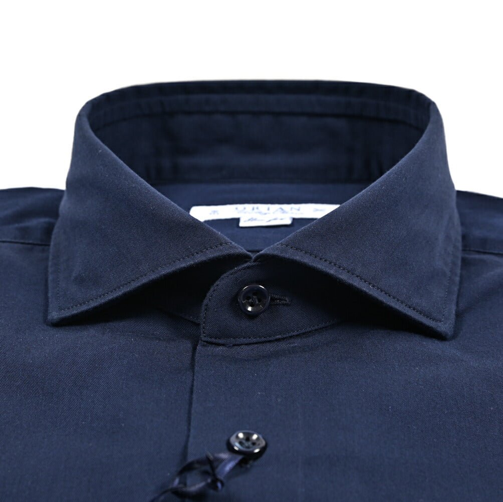 SALE|25 - 26AW ORIAN Vintage Classic コットン100% ホリゾンタルカラーシャツ / SLIM FIT|426889-38|GUARDAROBA MILANO OFFICIAL STORE