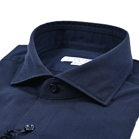 SALE|25 - 26AW ORIAN Vintage Classic コットン100% ホリゾンタルカラーシャツ / SLIM FIT|426889-38|GUARDAROBA MILANO OFFICIAL STORE