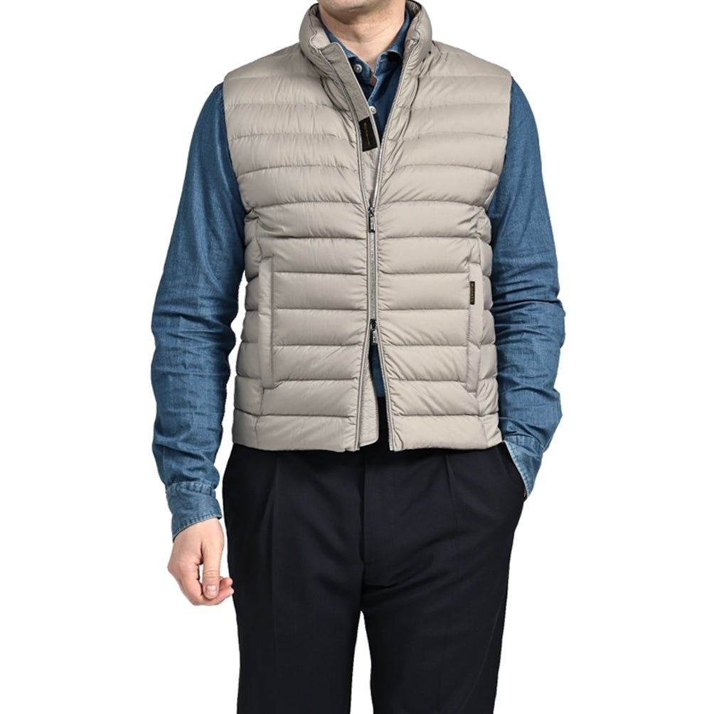 SALE|25SS MOORER CALAF - S3 スタンドカラーライトウェイトダウンベスト|418115 - 46|GUARDAROBA MILANO OFFICIAL STORE