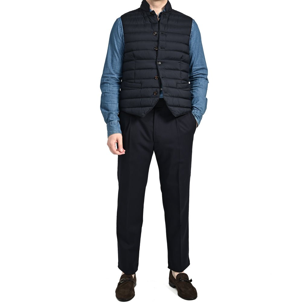 SALE|25SS MOORER SIDNEY - S3 スタンドカラーライトウェイトダウンベスト|GUARDAROBA MILANO OFFICIAL STORE